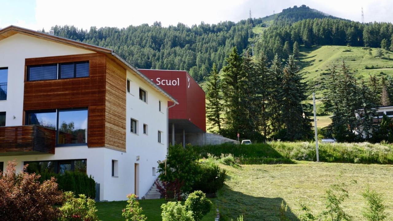 Chasa Rachoegna Scuol Exterior foto